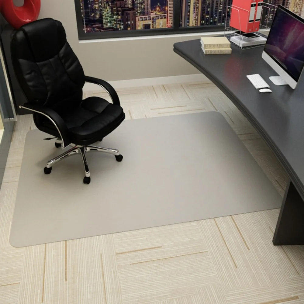 Simple Non Adhesive Office Chair Mat Self-adhesive Anti Slip Rolling Wheelchair Carpet Wooden Floor Protection Pad Home Office Oasis Select Beige 90x120cm