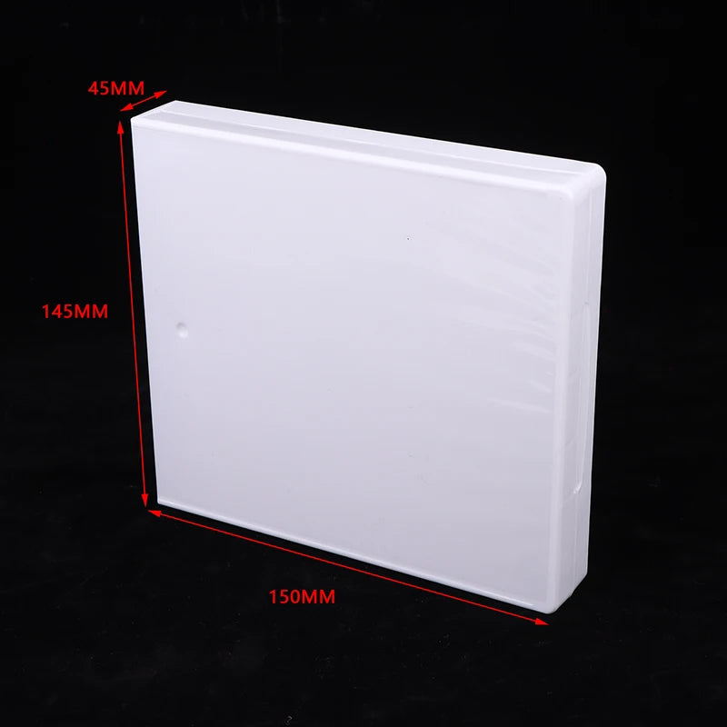 8/12PCS CD Case Disc DVD Storage Bag High-capacity Packaging Box CD Holder Home Room Discs Storage Box Oasis Select