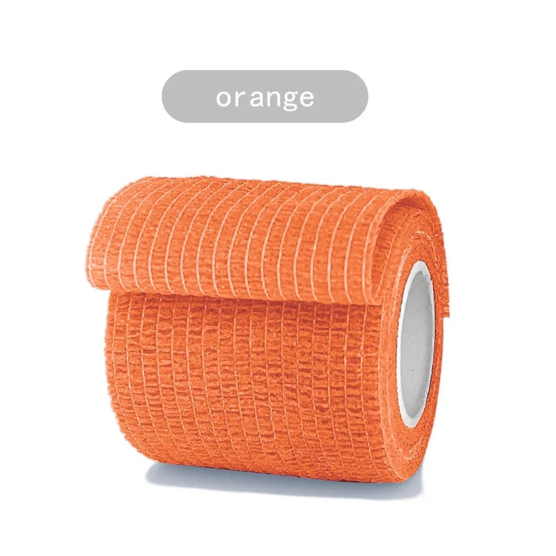1/15/48Rolls Self Adhesive Bandage Wrap,Cohesive Bandage Wrap For Sport And Athletic,Orange Breathable Vet Wrap For Wounds Oasis Select