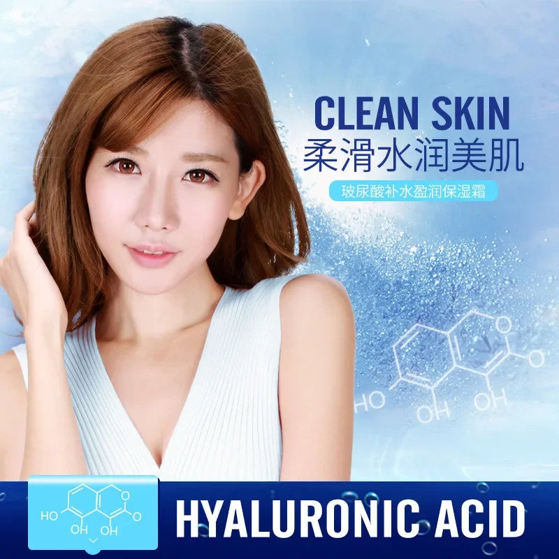 BIOAQUA Hyaluronic Acid Day Cream – Moisturizing & Brightening Hyaluronic Day Cream Oasis Select