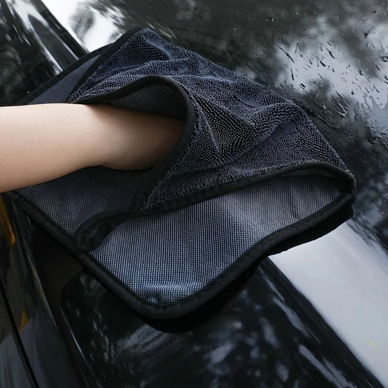 5 Pack Polyester Cleaning Cloths,Ultra Soft Lint Free Reusable Towels for Car Detailing,Kitchen,Bathroom,Electronics,No Residue Oasis Select