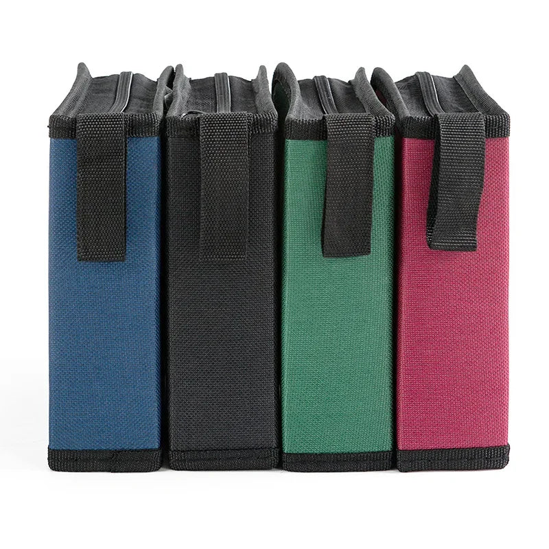 40Tablets CD DVD Discs Oxford Handbags Storage Case CD/DVD Case CD Case Storage DVD Organizer Case DVD Booklet Holder Oasis Select
