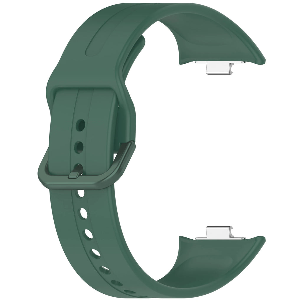 Silicone Strap for Redmi Watch 5 & 4 | Mi Band 9 Pro Band Watch Replacement Strap Oasis Select Dark Green For Redmi Watch 5 4