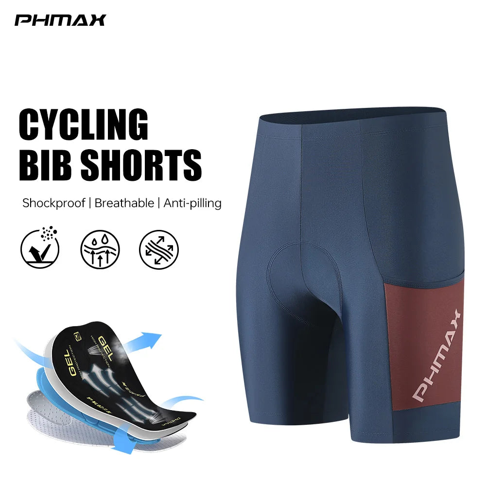 PHMAX Women's Cycling Shorts 5D Padded Bicycle Shorts Breathable Quick Dry Mountain Road Bike Shorts Summer Cycling Shorts Pants Oasis Select PW-DK-44502 M