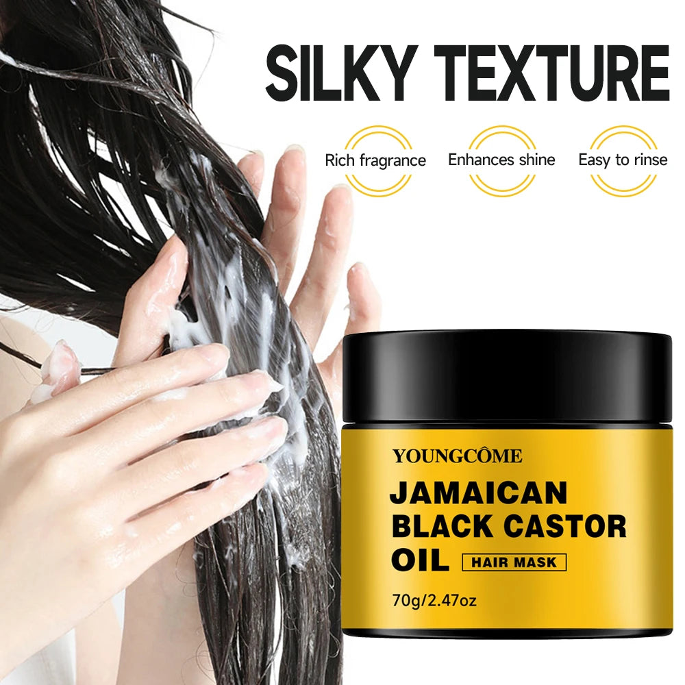 Jamaican Black Castor Oil Hair Mask – Deep Nourishing Treatment Hair Mask Treatment Oasis Select