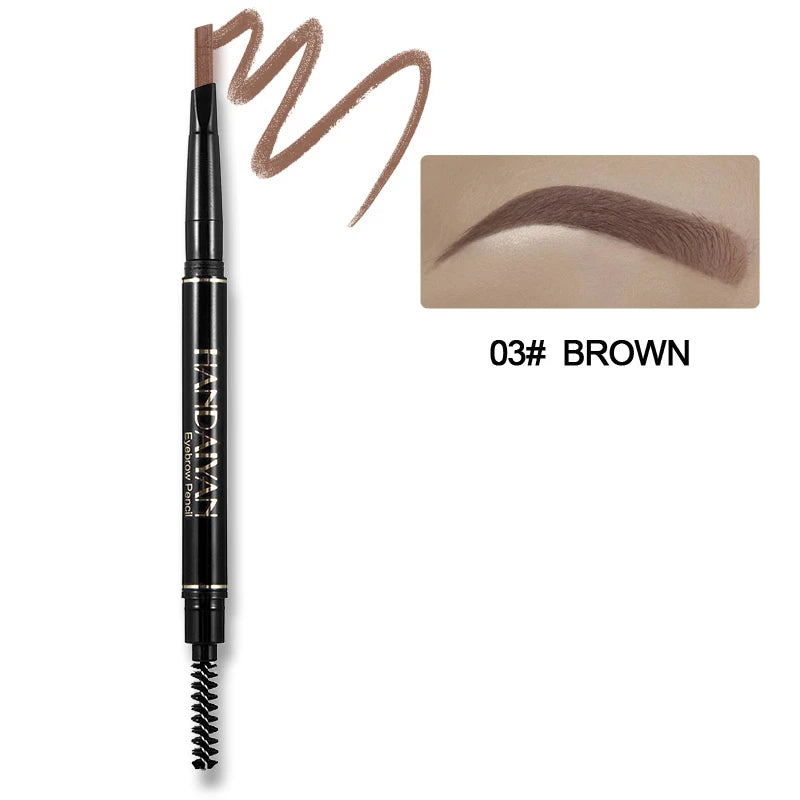Handaiyan Double-Head Eyebrow Pencil – 5 Colors Waterproof