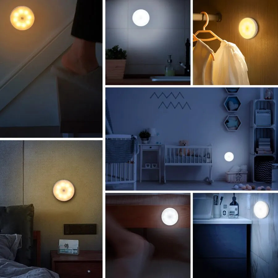 Rechargeable LED Motion Sensor Night Light | Cabinet & Closet Motion Sensor Night Light Oasis Select
