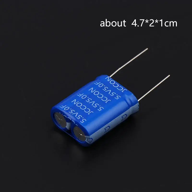 Super Capacitor Farad Capacitor 5.5V 0.47F 1F 1.5F 2.5F 3.5F 5.0F 10F Combination Double Layer Drone Car Recorder Capacitor Oasis Select A6