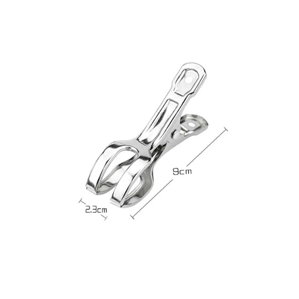 Stainless Steel Clothes Pegs – Windproof Heavy-Duty Clips 6/12pk Clothes Pegs Oasis Select