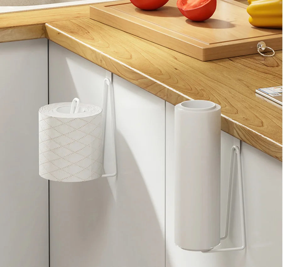 No Drill Wall Mounted Stainless Steel Toilet Paper Holder, Space Saving Bathroom Tissue Rack for Indoor and Outdoor Use Oasis Select