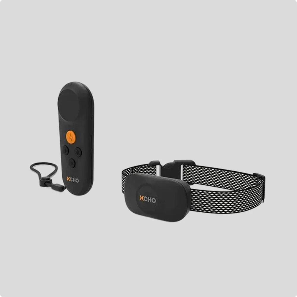 Electric Training Dog Collar, Rechargeable Anti Bark with Remote, Waterproof, Beep Vibration Shock LED Light Security Lock Modes Oasis Select black