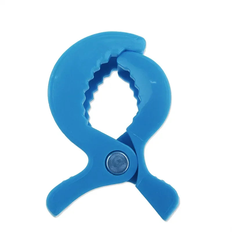 1- Baby Colorful Car Seat Accessories Plastic Pushchair Toy Clip Pram