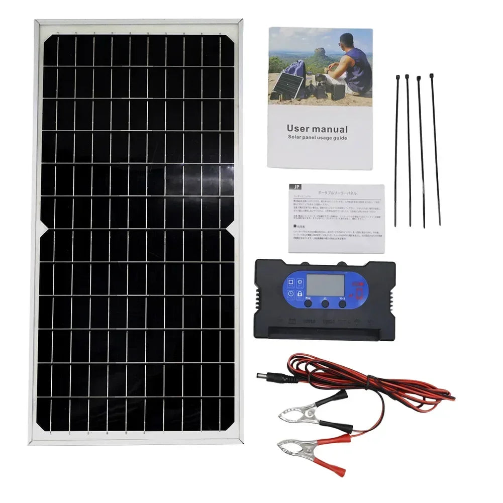 Monocrystalline Solar Panel 17W Efficient Energy Absorption with Waterproof Feature and Multiple Voltage Outputs Oasis Select