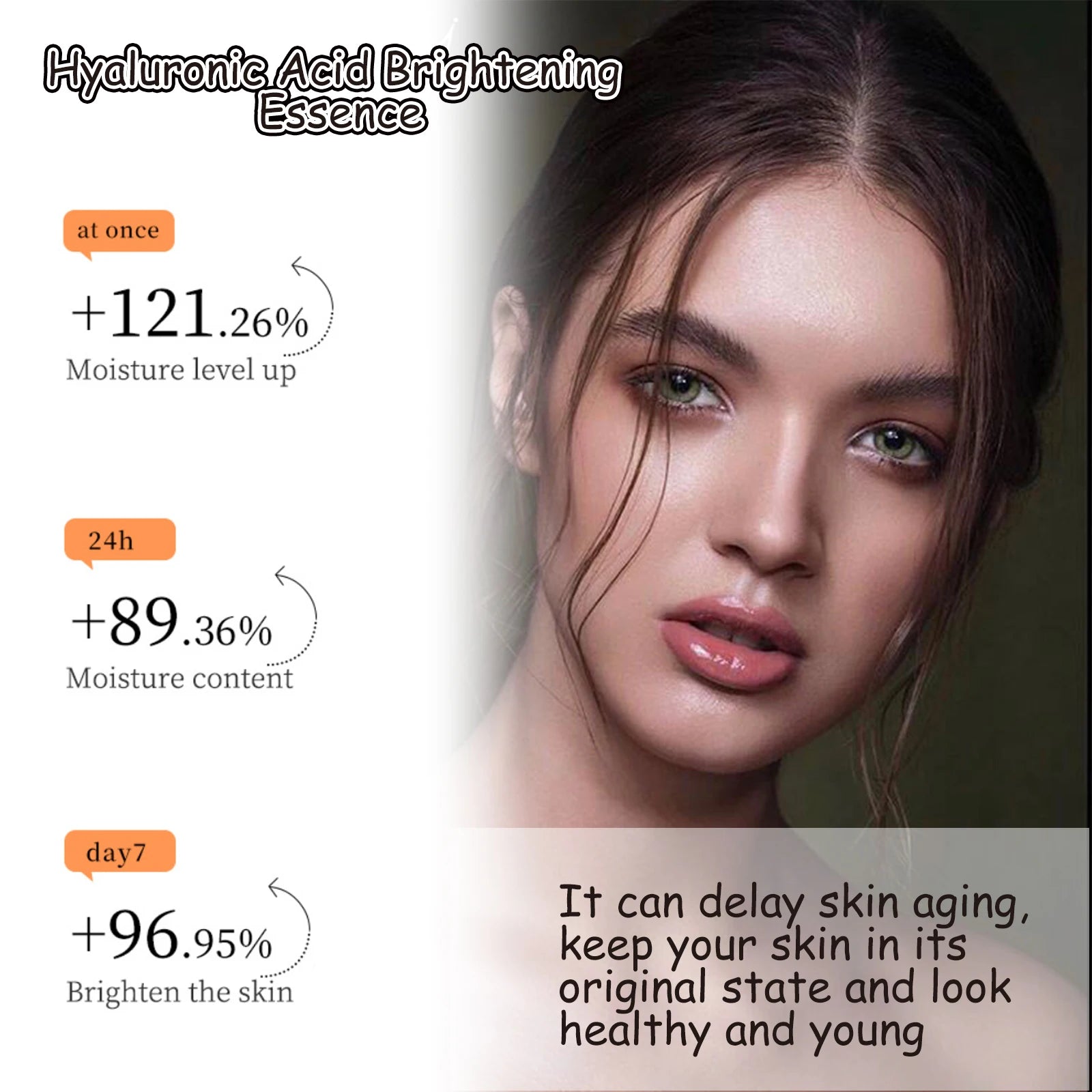 Hyaluronic Acid Face Serum – Brightening & Pore Minimizing 30ml