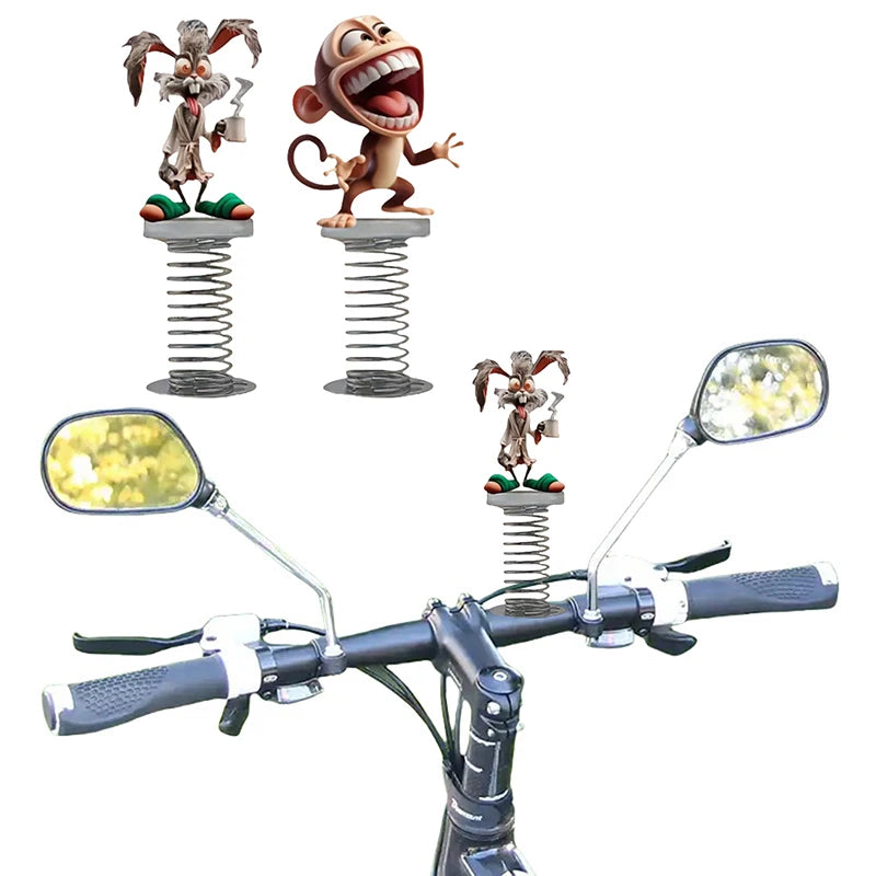 2D Acrylic Car Accessory: 1/2/3Pcs Fun Monkey Bobblehead Pendant Oasis Select