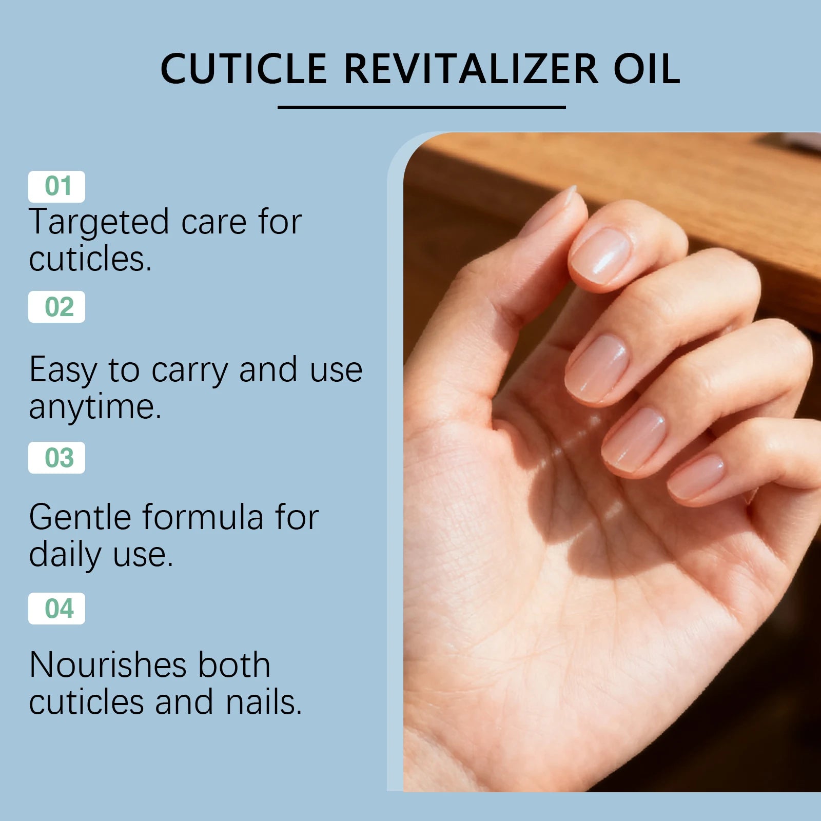 Lavender Nail Care Oil Pen – Portable Shine & Moisture