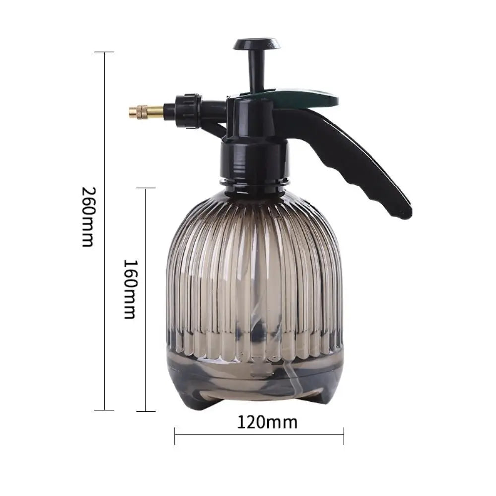 Large Capacity Air Pressure Watering Can Reusable Empty Plastic Spray Bottle Leakproof Hand Held Sprinkler Garden Supplies Oasis Select Grey-L