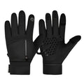 Winter Warm Touchscreen Gloves Unisex Windproof Waterproof Cycling Gloves Flip-Finger Design Skiing Fishing Hiking Gloves Oasis Select Black XL