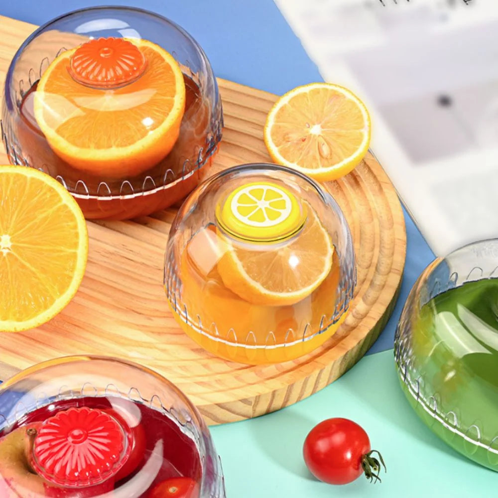 With Lid Fruit Preservation Box Wear-resistant Sealed Vegetable Fruits Crisper Drop-resistant Reusable Oasis Select