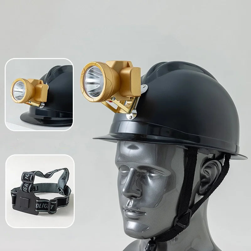 SHINEKNOT 100W LED Mining Headlamp | Waterproof, 1500m Beam