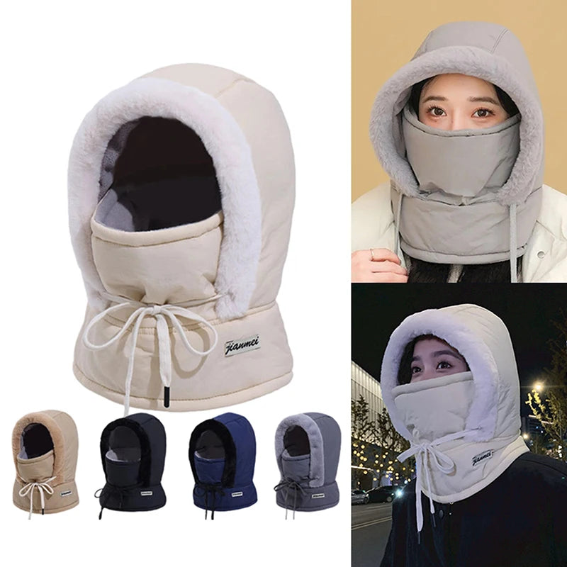 Winter 3-in-1 Balaclava Ski Mask & Beanie | Down Cotton