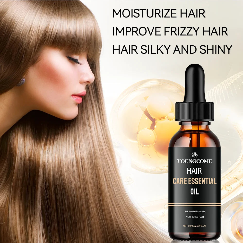 Hair Care Essential Oil For Damaged Hair Repairing,Promote Hair Shine and Nourishes Hair Healthy with Natural Rosemary Essence Oasis Select