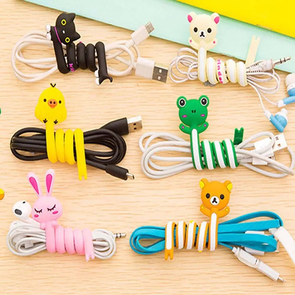 Keyboard Cable Cord Holder Phone Line Earphone Cord Organizer Wire Holder Cable Clamp Cable Winder Wire Winder Cable Organizer Oasis Select
