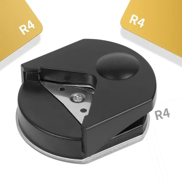 4mm Radius Corner Rounder Punch Paper Corner Rounder Paper Hole Cutter for Photo Paper,Black Oasis Select Black