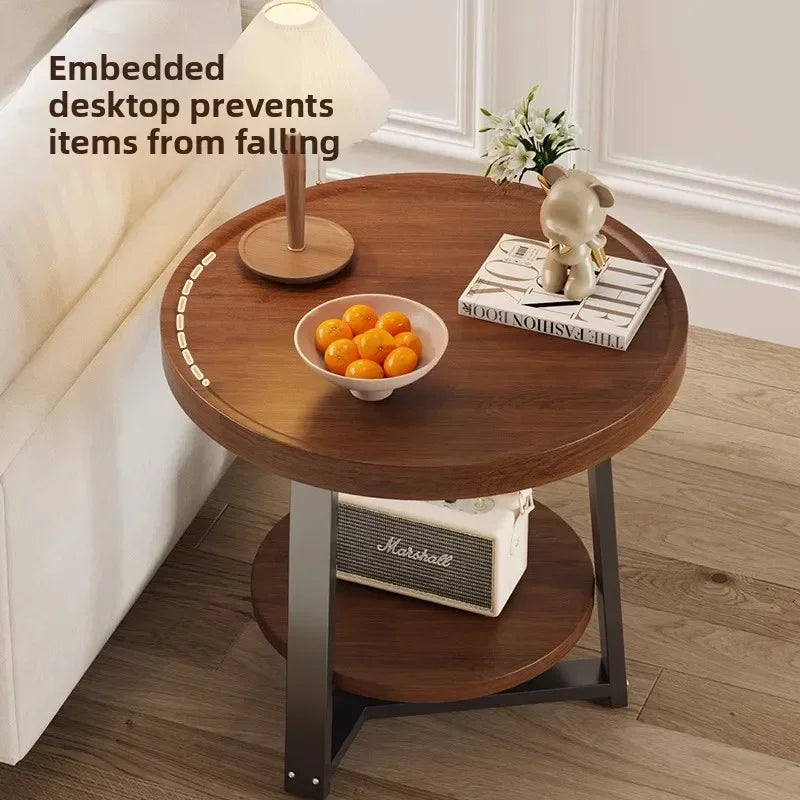 Multi-functional Coffee table Japanese creative annual ring small coffee table small apartment sofa side balcony tea table Oasis Select