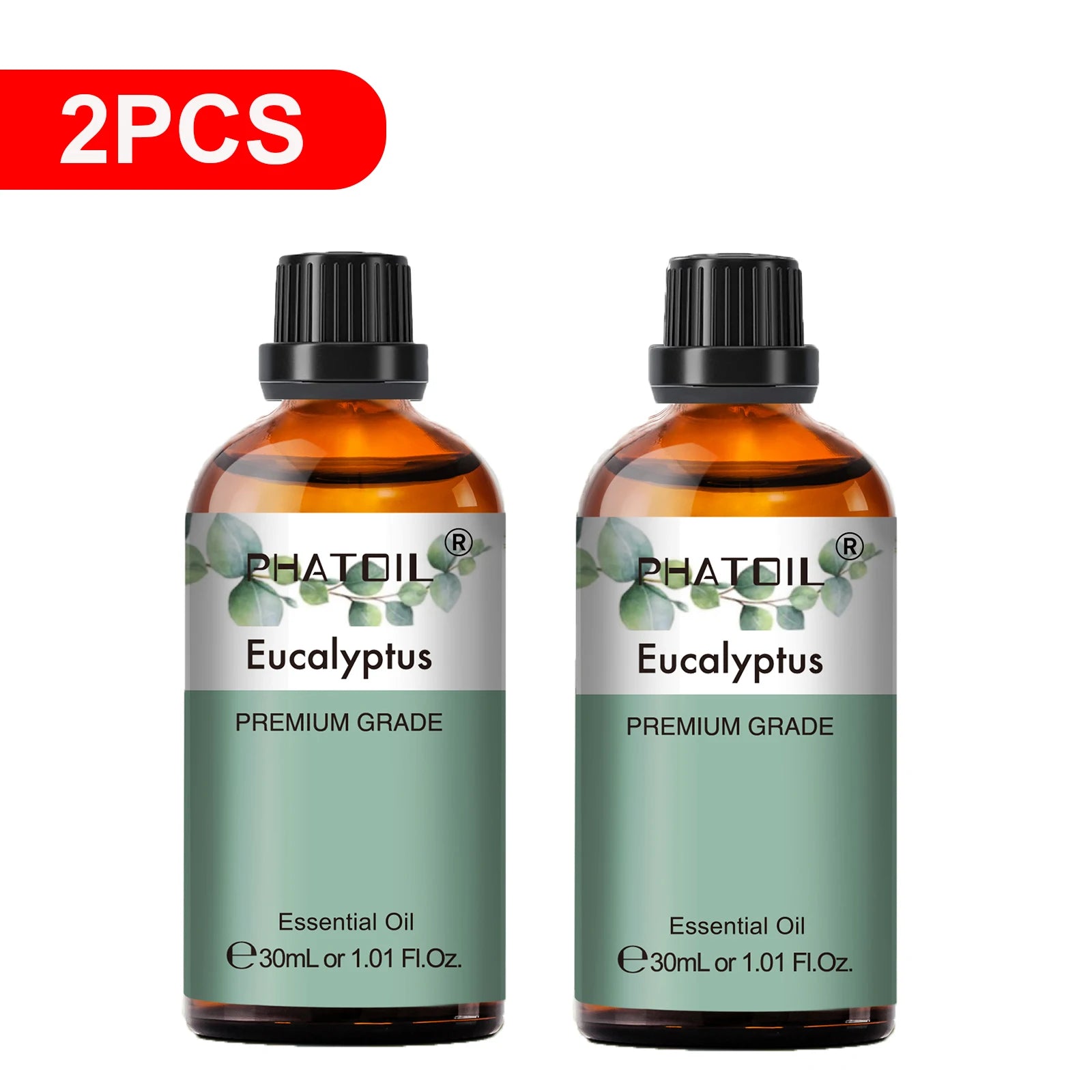 PHATOIL Pure Essential Oils 30ml | Aromatherapy Diffuser Set
