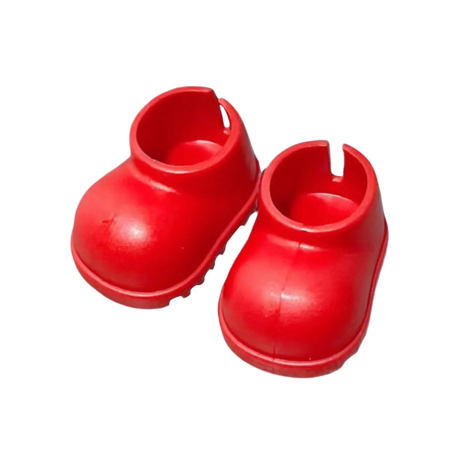 New Hand-made For 17CM Labubu Doll Shoes Dressing Replacement DIY Doll Leather Shoes Multiple Styles Doll Accessories Doll Toys Oasis Select Red One Size