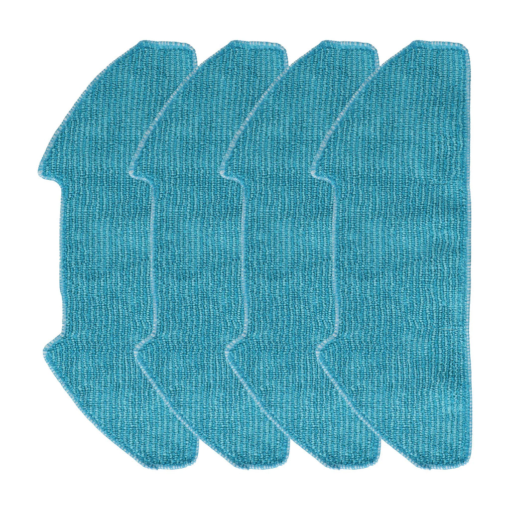 Microfiber Mop Cloths for SmartAI S8 Pro and For Redroad R10 Replacement Parts for Effective Mopping 4/10 Pack Oasis Select 4 PACK
