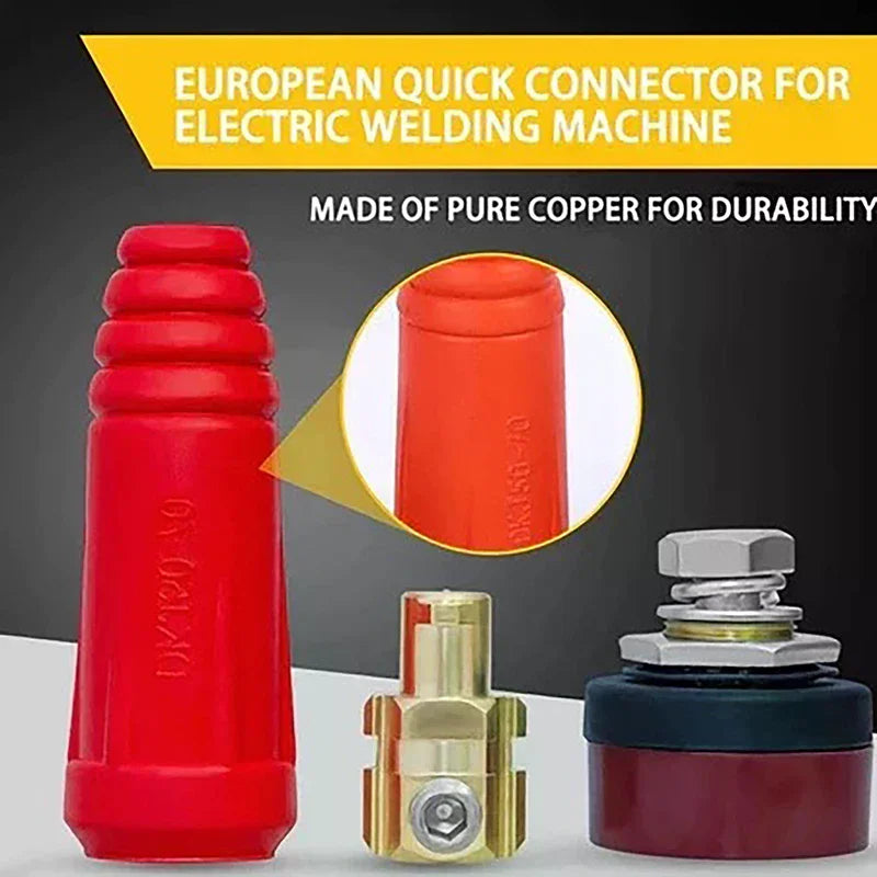 Wholesale DKJ10-25 European Welding Machine Cable Welding Cable Connector Quick Fitting Male Female Cable Oasis Select