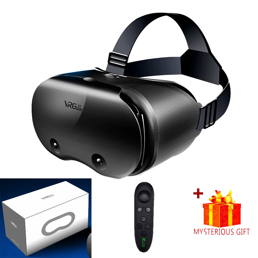 VRG PRO X7 3D VR Headset for iPhone & Android – 120° FOV