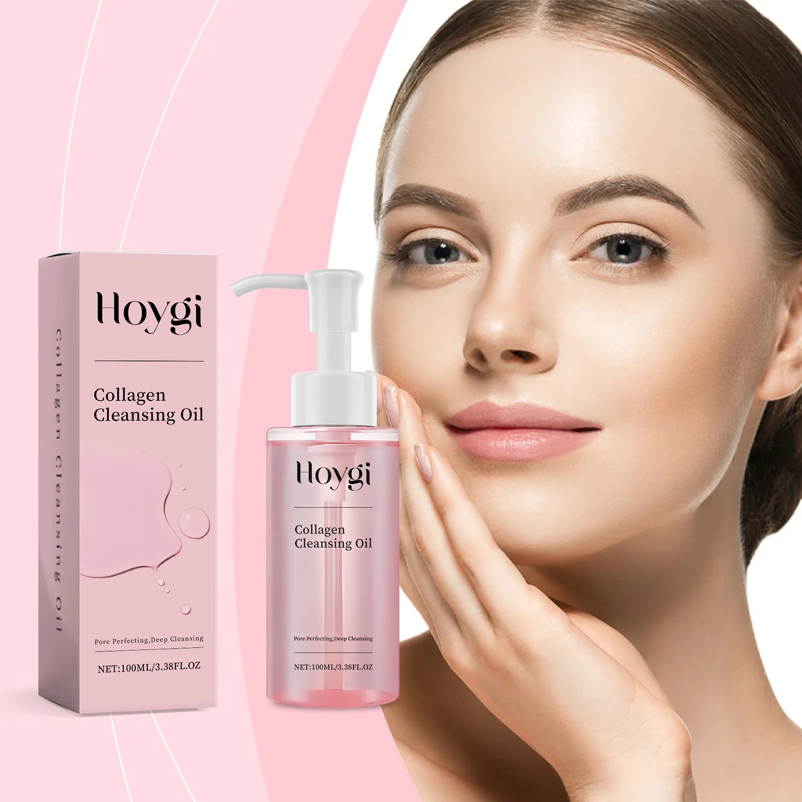 Collagen Cleansing Oil with Jojoba – Gentle Makeup Remover