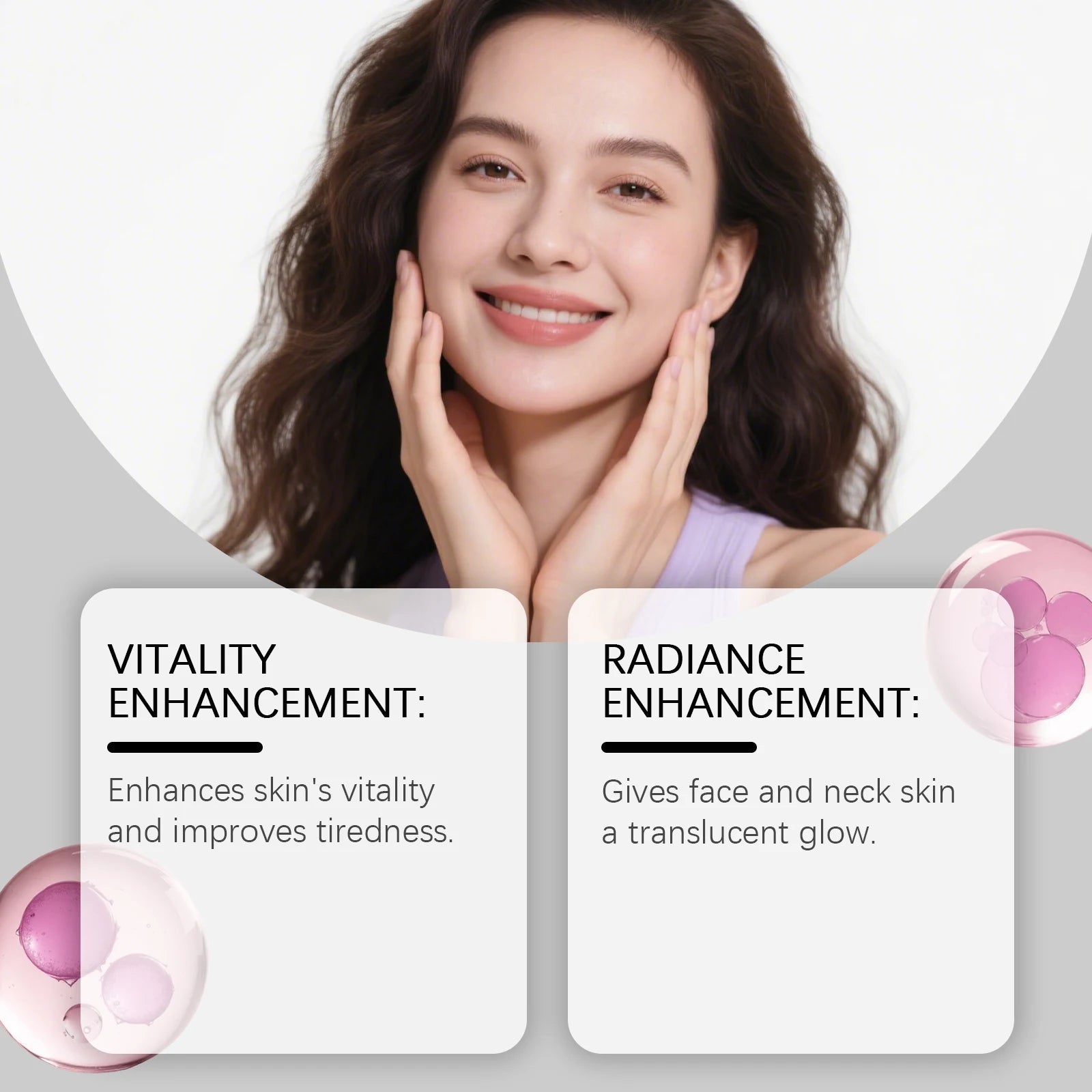 Hoygi Anti-Fatigue Skin Care Cream Hydrating Lightweight Texture Moisturizing Smooth Radiant Protective Facial Moisturizer Oasis Select