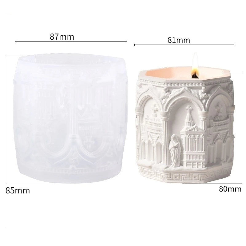 Renaissance Silicone Mold – Candle, Resin & Plaster DIY Craft