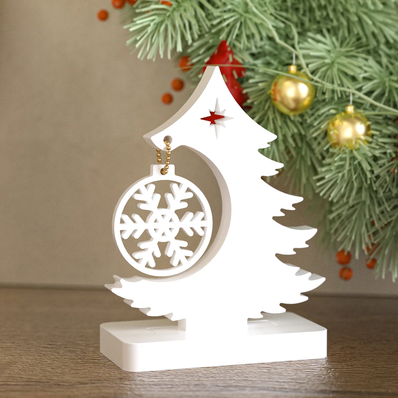 DIY Resin Mold Christmas Tree Snowflake Hanging Ornament Aromatherapy Gypsum Silicone Mold Oasis Select