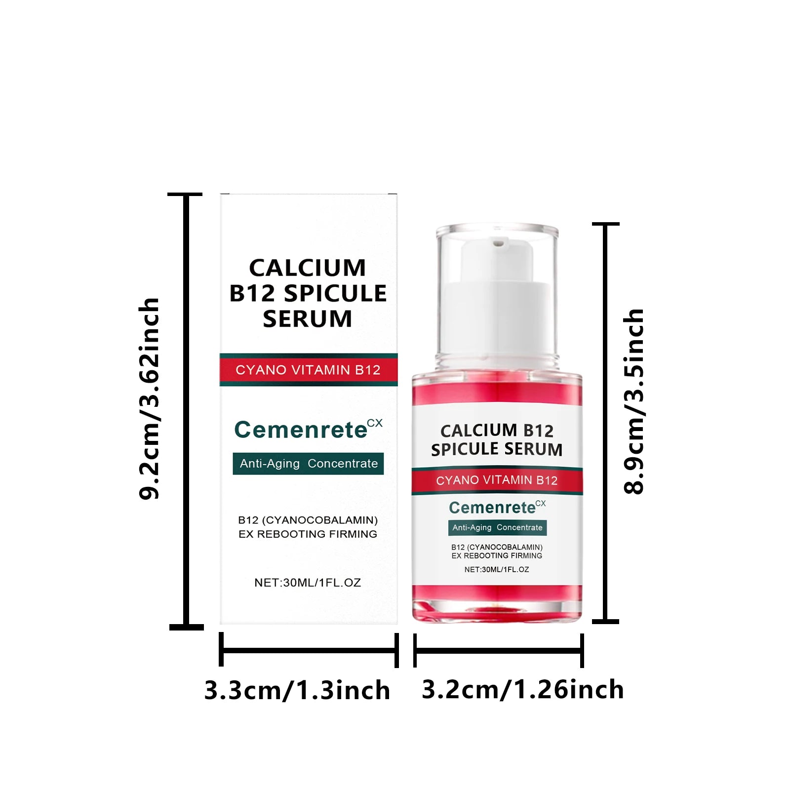 Pink Spicule Pore Tightening Anti-Aging Serum,ull Hydrating Protecting Skin Bright Revitalizing Unisex Essence Oasis Select 30ml
