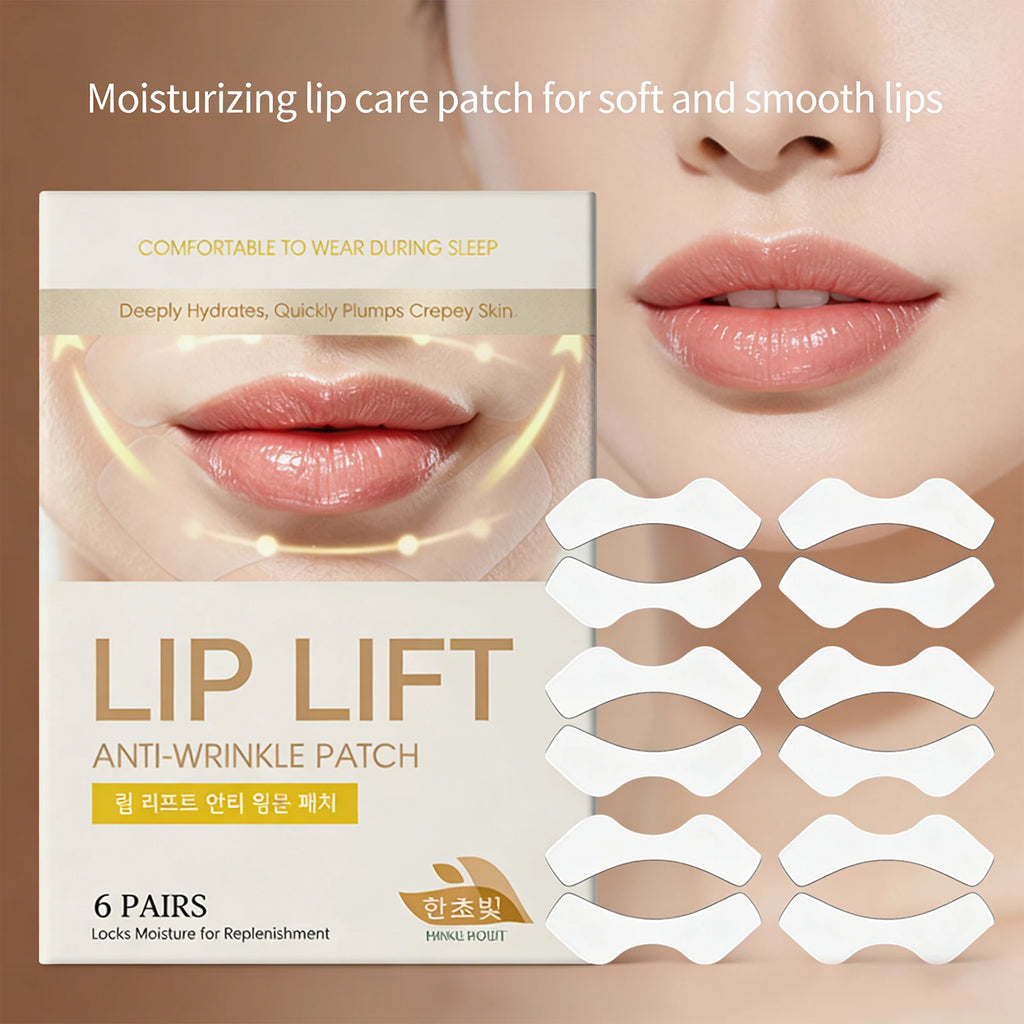 Hanchobit Lip Smoothing Patches – Hydrating Anti-Wrinkle Care