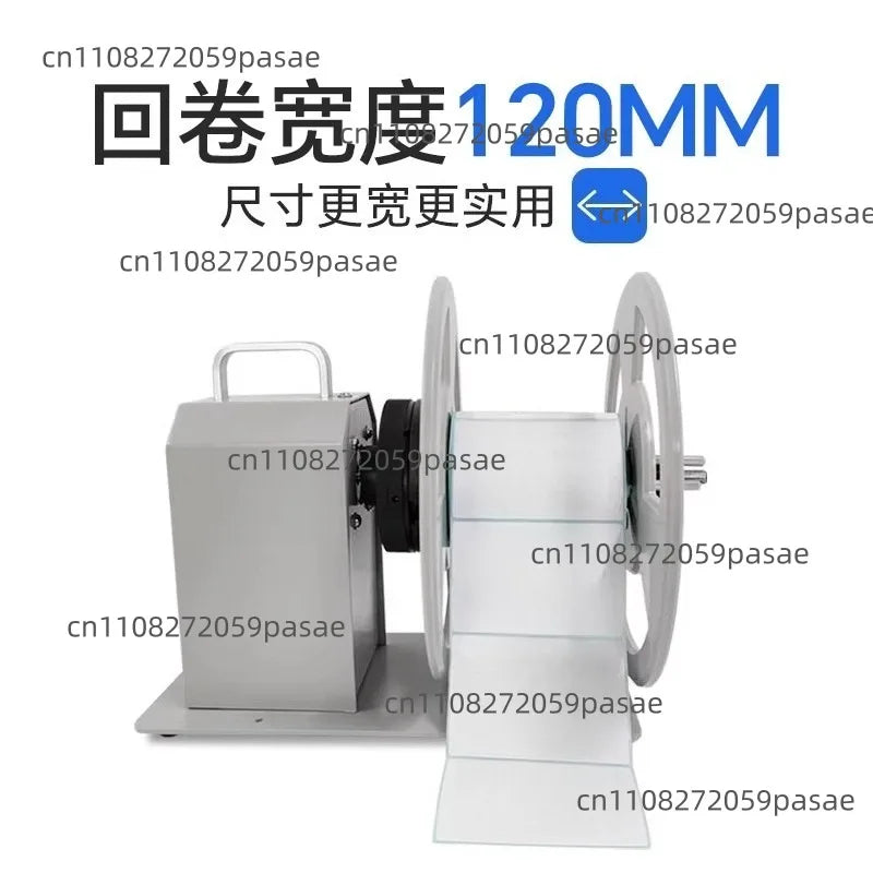 X6s Automatic Label Rewinder Machine 220V – 120mm Width