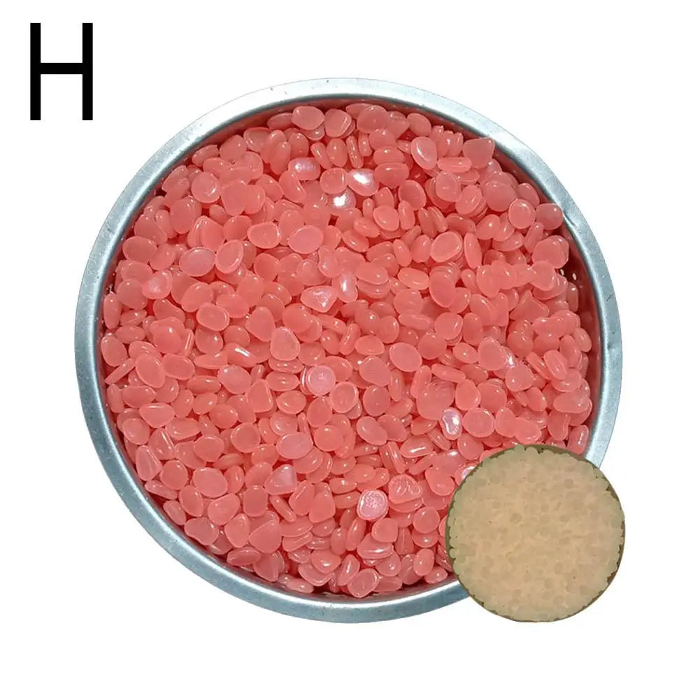 50Pcs Luminous Stones Fish Tank Aquarium Ornament Glow In The Dark Pebbles Outdoor Yard Lawn Path Walkways Decorations Oasis Select H