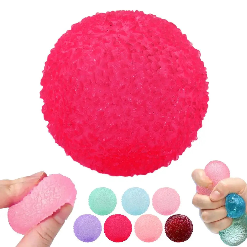 Squishy Ice Ball Fidget Toy – Soft Stress Relief Sensory Squeeze