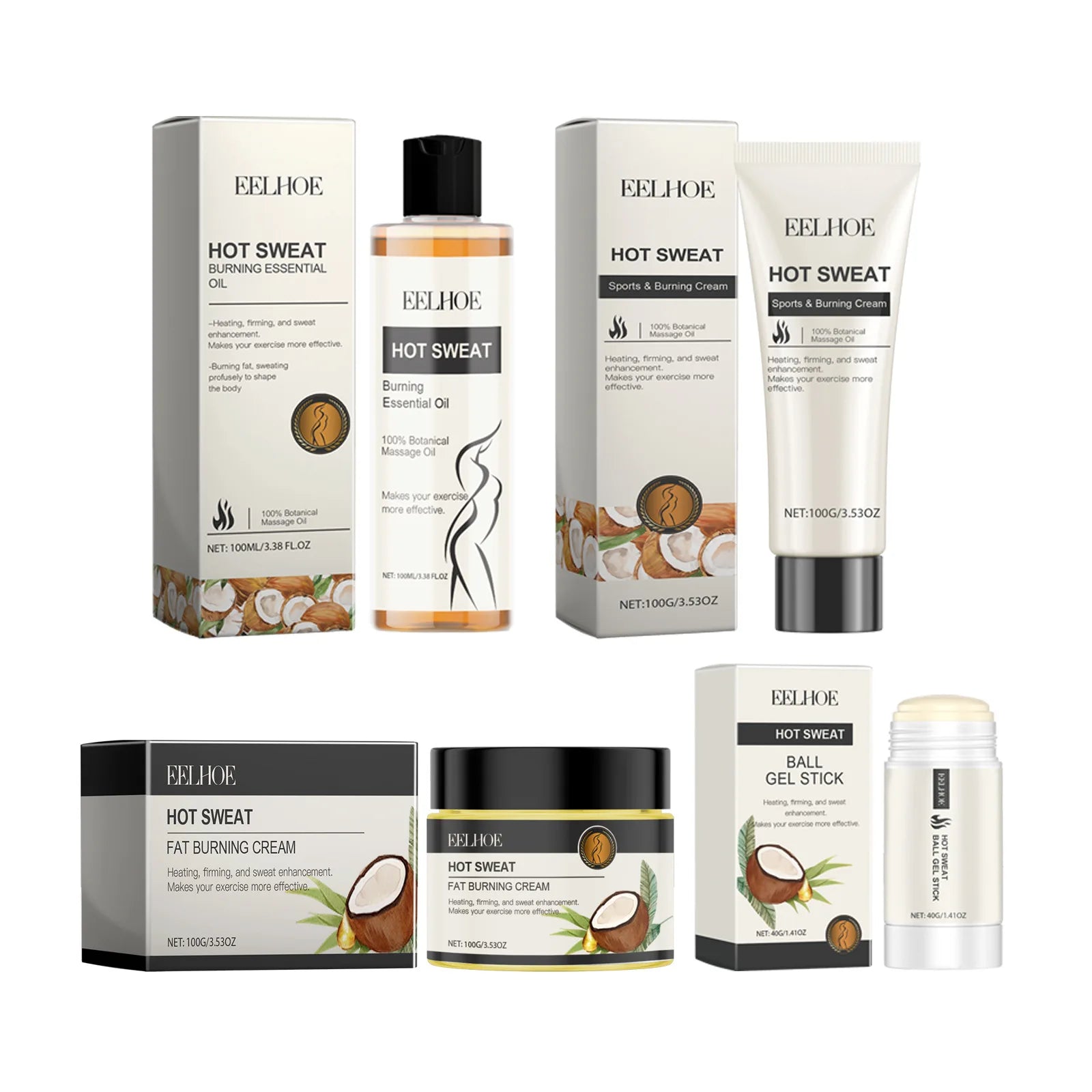 EELHOE Body Anti-Sagging Firming Cream Tightening Abdominal Shaping Moisturizing Improve Sagging Skin Brighten Body Care Cream Oasis Select