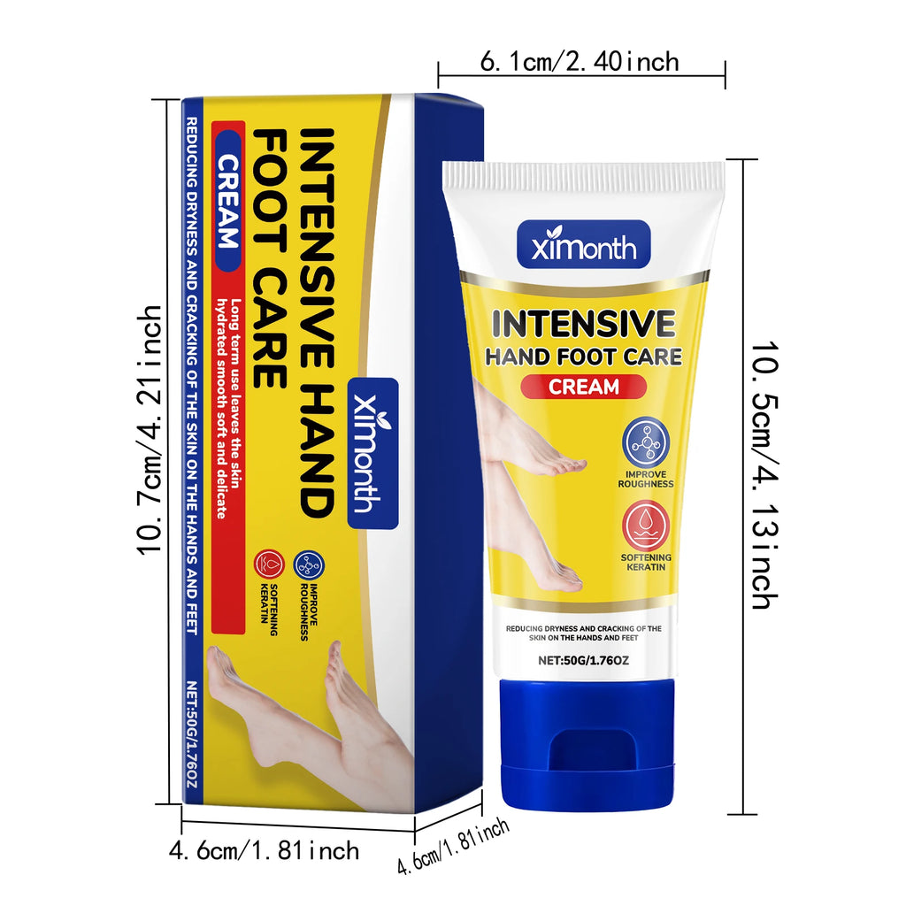 Nourishing Hand Foot Cream Nourishing Soften Skin Deep Moisturize Brighten Relief Dryness Gentle Care for Cracked Heels Creams Oasis Select 50g Boxed