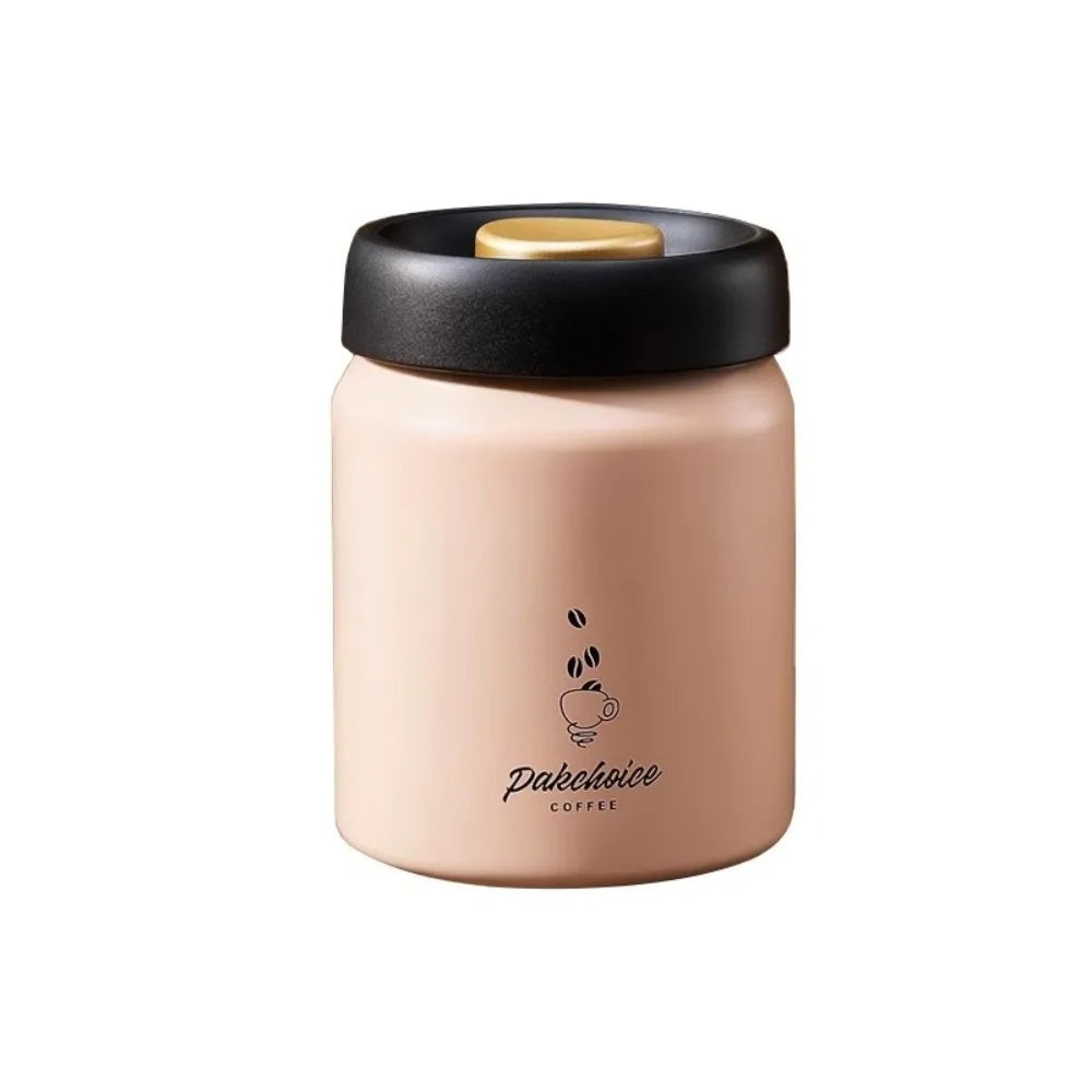 316 Stainless Steel Airtight Vacuum Coffee Storage Jar