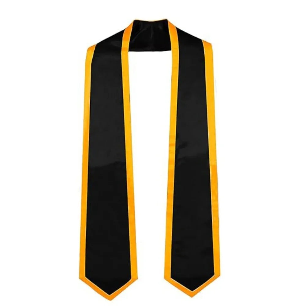 Satin Graduation Honor Stole – Double Layer Unisex Sash