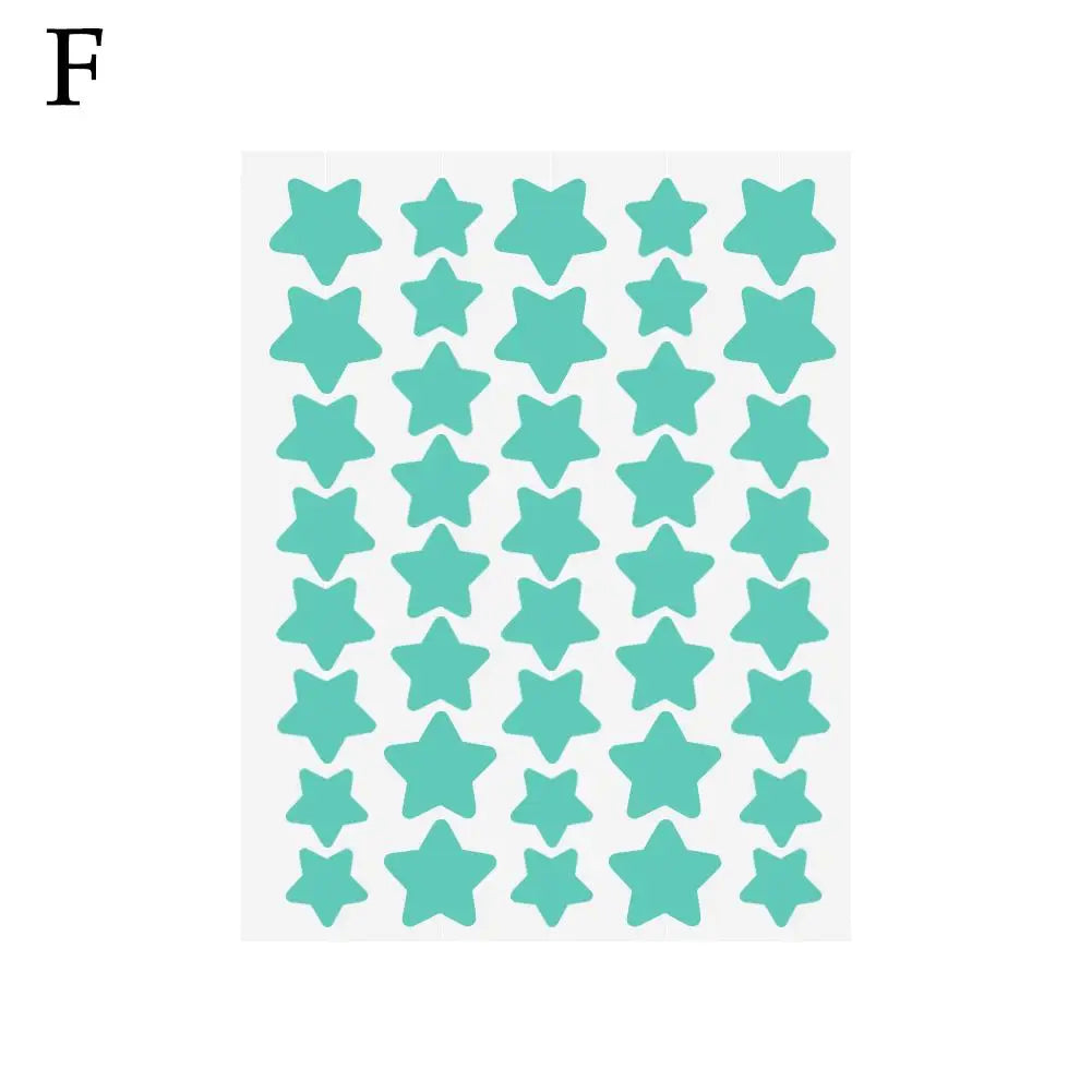 40pcs Colorful PE Pimple Patches Cute Star Shaped Pimple Cover Sticker Invisible Pimple Cover Removal Pimple Patch Oasis Select F CN