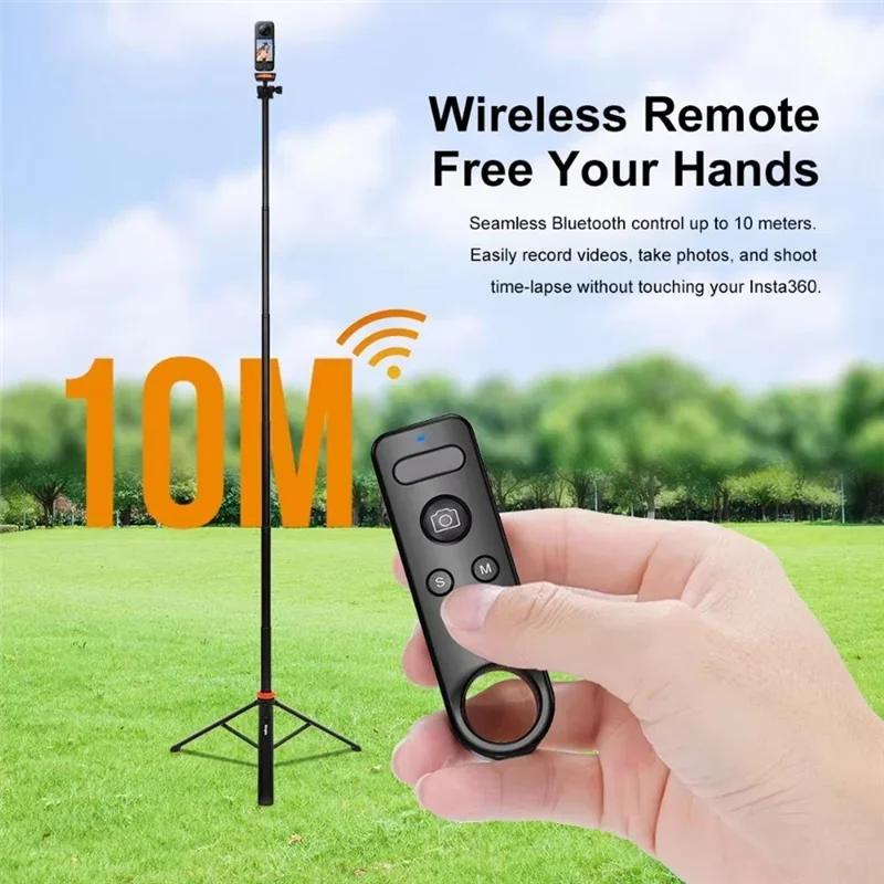 Bluetooth Remote for DJI Osmo Action 4/5 Pro/6 | 10m Range
