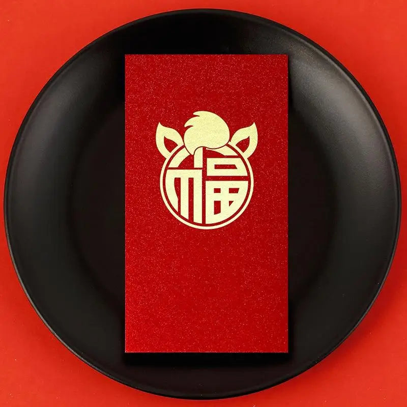 6pcs Pack 2026 Year Of The Horse Chinese New Year Lucky Money Envelopes, Cartoon Red Packet For Spring Festival Oasis Select B14